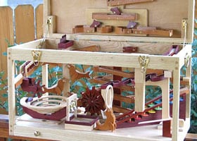 Closes to a compact, easy to move project. A leading selling woodworking plan