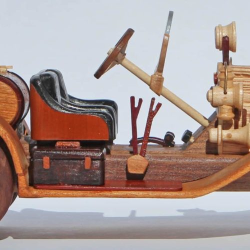 Stutz Bearcat vintage automobile woodworking plan for a popular classic auto