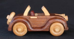 Wood plan for a convertible with a working top wood plan