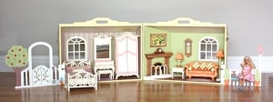 Dozens of features in this spacious Barbie house wood plan