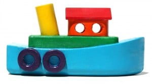 Tug boat from the First Toys wood plan package