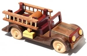 Hardwood Firetruck woodworking plan