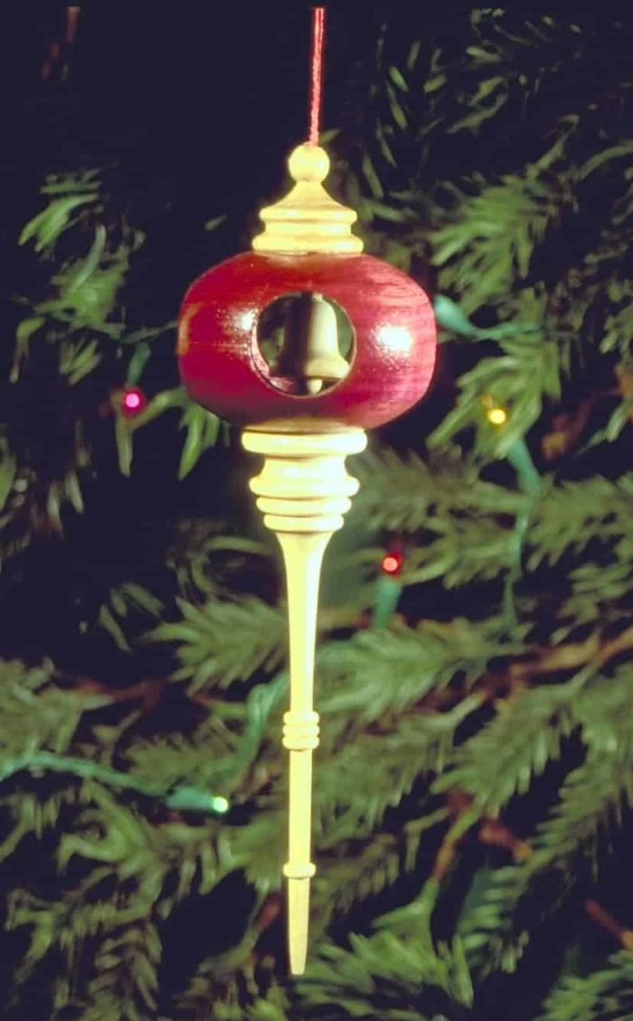 A tiny bell inside in memory of "every time a bell rings, and angle gets it's wings"