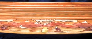 Full size patterns make the panarama easy to cut
