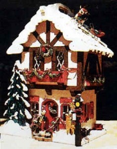 The plans describe building the house and furniture patterns are included.