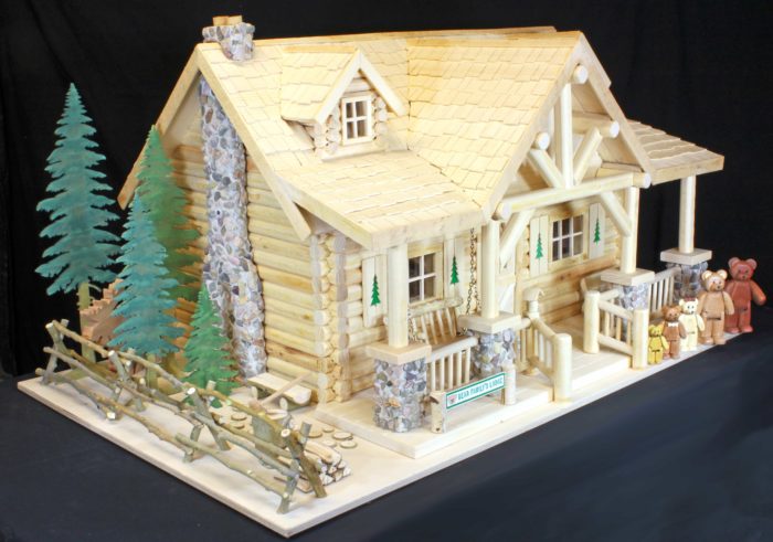 Ample detail in this spacious woodworking project