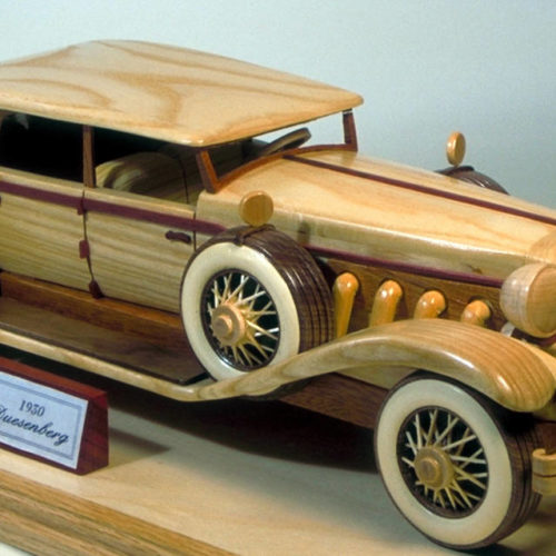 This wood project is shown with White Ash and Walnut as the primary woods
