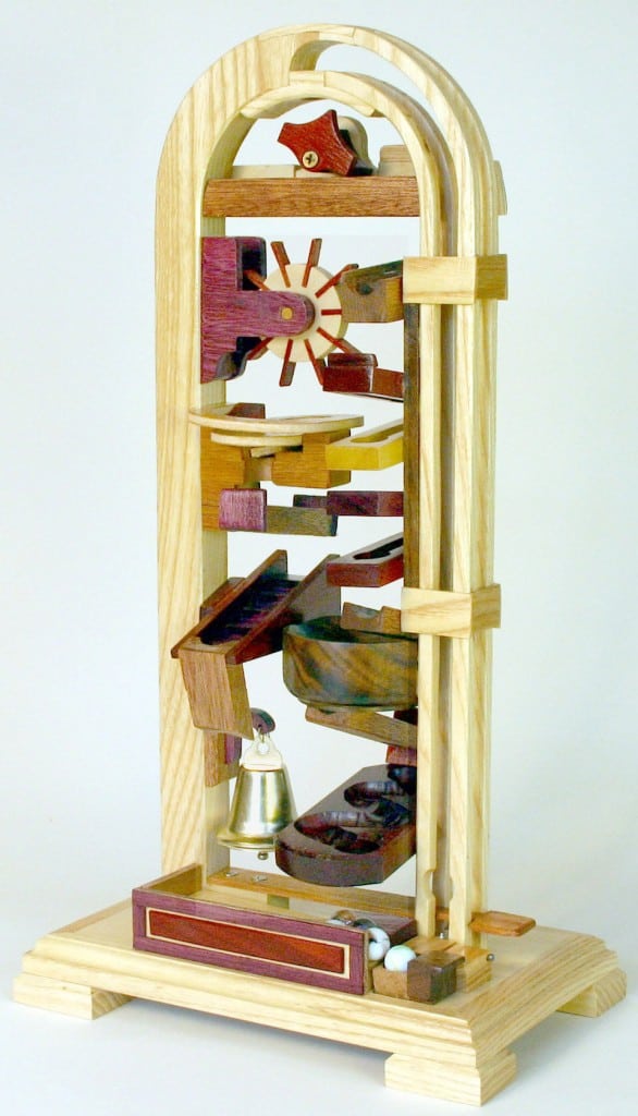 Tabletop Marble Games. Two woodworking plans with full size patterns