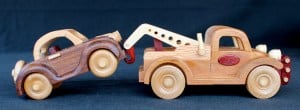 Part of a large wood plan set of vehicles woodworking plan