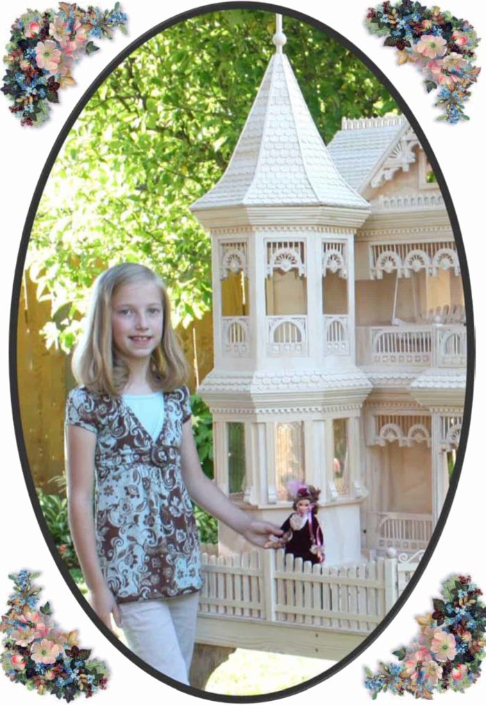 Victorian appointmnets in this comprehensive Barbie House Woodworkilng plan