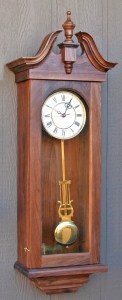 One of three clocks in one plan from full size patterns