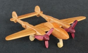 One of many planes in a large woodworking plan package