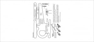 Free pattern for making a wood motorcycle