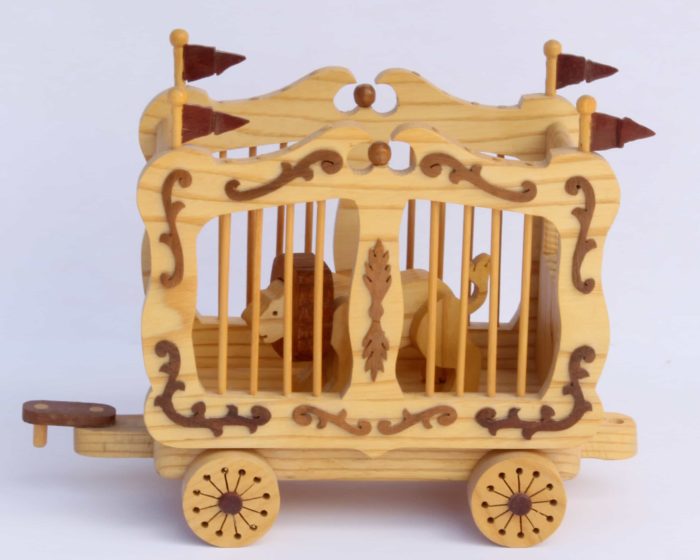 Circus Train lion car woodworkilng plan