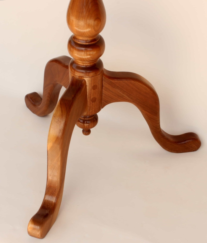 Base view of the Pedestal Kaleidoscop woodworking plan