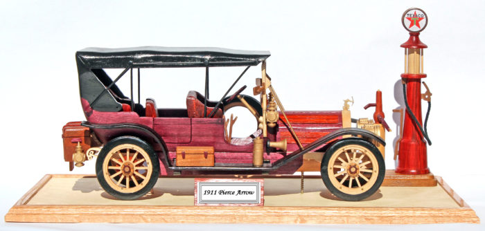 1911 Pierce Arrow vintage car woodworking plan - Image 3