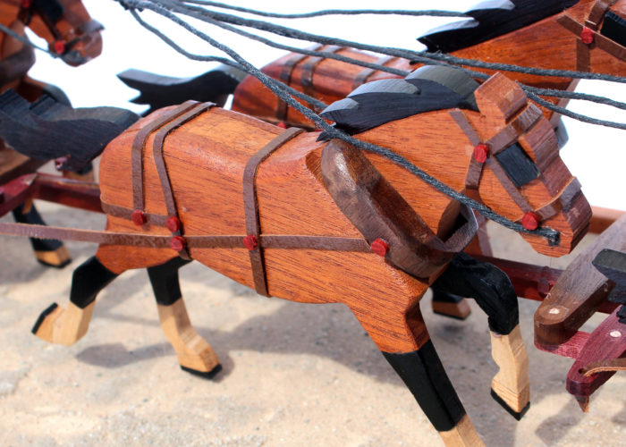 Western Stagecoach and 6 Horses - Image 5