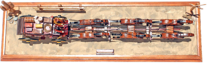 Western Stagecoach and 6 Horses - Image 3