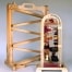 A basic marble raceway and a compact marble device woodworking plan